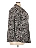 JM Collection Paisley Black 3/4 Sleeve Blouse Size 4X - photo 4