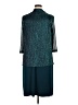 Connected Apparel Teal Cocktail Dress Size 16 - photo 2