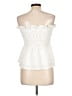 Unbranded 100% Polyester Ivory White Tube Top Size L - photo 2