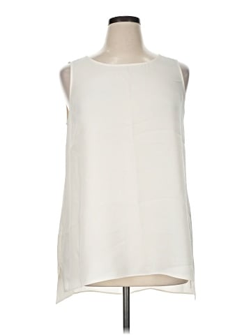 Lafayette 148 New York Sleeveless Silk Top (view 1)