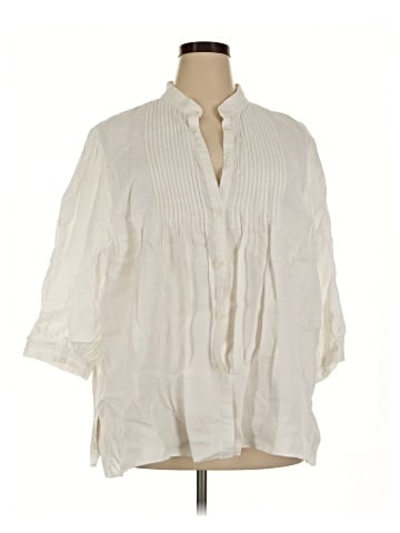 Lauren by Ralph Lauren 3/4 Sleeve Blouse (view 1)