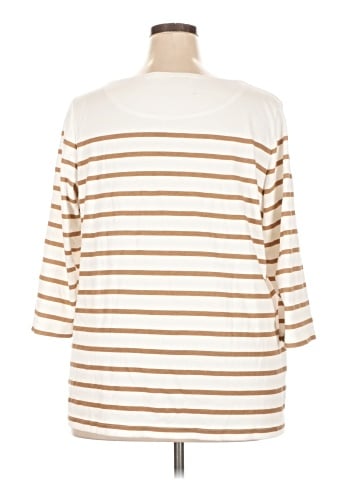 Croft & Barrow 3/4 Sleeve Top (view 2)