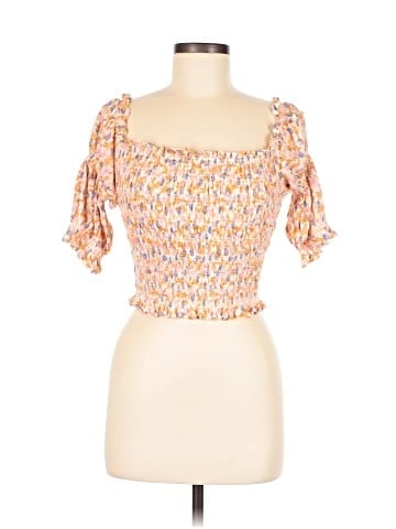 Urban Outfitters Short Sleeve Blouse (view 1)