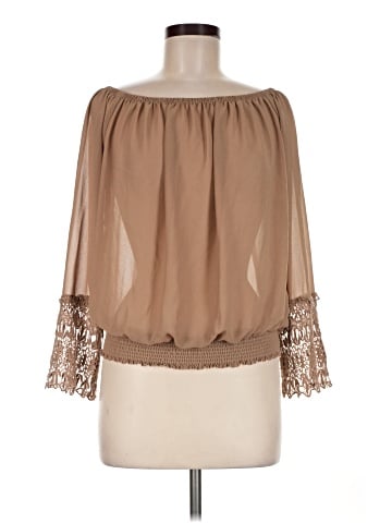Umgee 3/4 Sleeve Blouse (view 1)