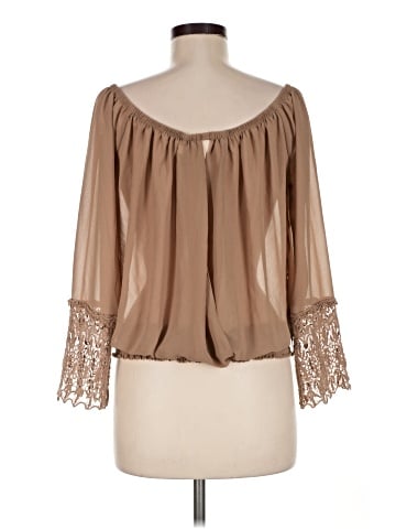 Umgee 3/4 Sleeve Blouse (view 2)