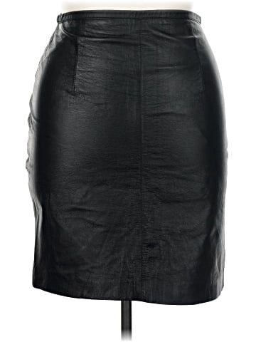 David Benjamin Faux Leather Skirt (view 1)