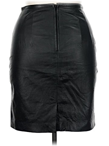 David Benjamin Faux Leather Skirt (view 2)
