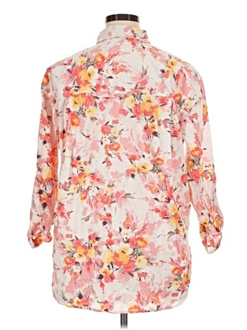 Gloria Vanderbilt 3/4 Sleeve T-Shirt (view 2)