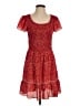 Max Studio 100% Polyester Hearts Red Casual Dress Size S - photo 1