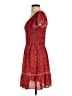 Max Studio 100% Polyester Hearts Red Casual Dress Size S - photo 5