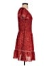 Max Studio 100% Polyester Hearts Red Casual Dress Size S - photo 4