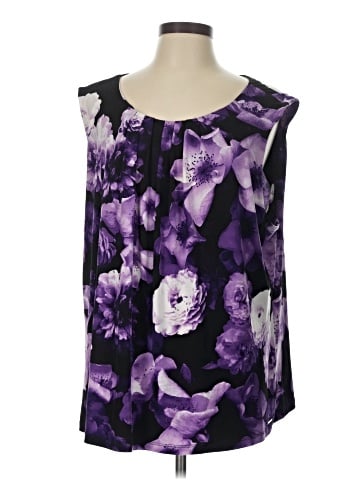 Calvin Klein Sleeveless Blouse (view 1)