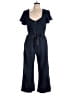 Paige Solid Blue Jumpsuit Size XL - photo 1