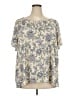 Lane Bryant Ivory Short Sleeve Blouse Size 22 - 24 Plus - photo 1