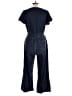 Paige Solid Blue Jumpsuit Size XL - photo 2
