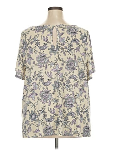 Lane Bryant Short Sleeve Blouse (view 2)