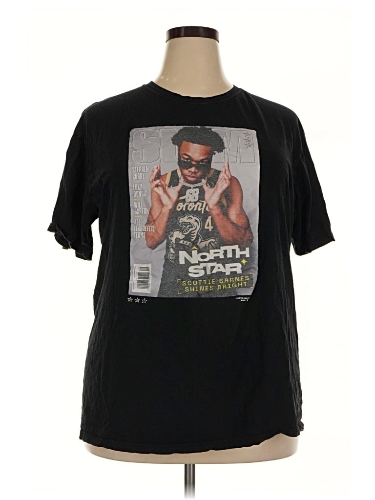 Pre-owned 47 Brand Short Sleeve T-shirt In Black