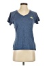 The North Face 100% Polyester Blue Active T-Shirt Size S - photo 1