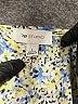 AB Studio 100% Polyester Yellow Short Sleeve Blouse Size L - photo 7