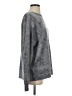 360 Sweater 100% Wool Paisley Gray Wool Pullover Sweater Size S (estimated) - photo 4