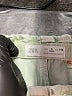 Zara Solid Green Shorts Size 6 - photo 3