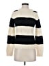 J.Crew 100% Wool Stripes Ivory Wool Pullover Sweater Size S - photo 1