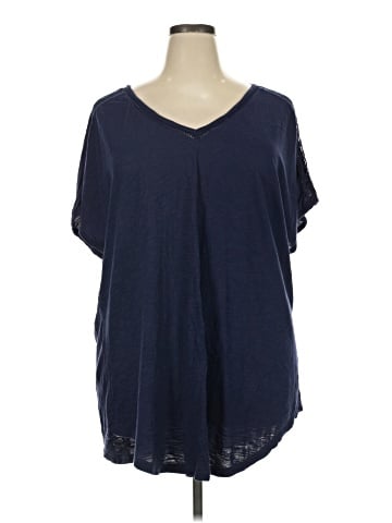 Lane Bryant Short Sleeve Blouse (view 1)