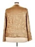 Unbranded 100% Polyester Metallic Gold Long Sleeve Blouse Size 4X - photo 2