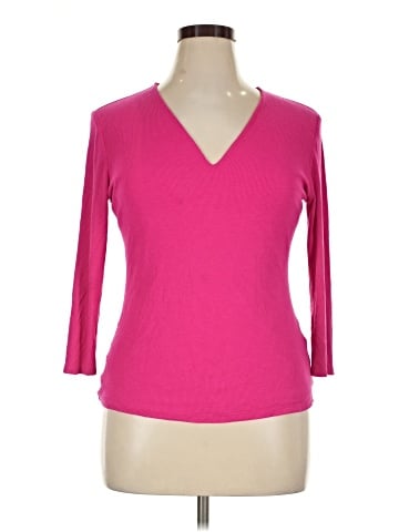 INC International Concepts 3/4 Sleeve Top (view 1)