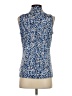 MICHAEL Michael Kors Blue Sleeveless Blouse Size S - photo 2