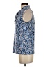 MICHAEL Michael Kors Blue Sleeveless Blouse Size S - photo 5