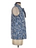 MICHAEL Michael Kors Blue Sleeveless Blouse Size S - photo 4