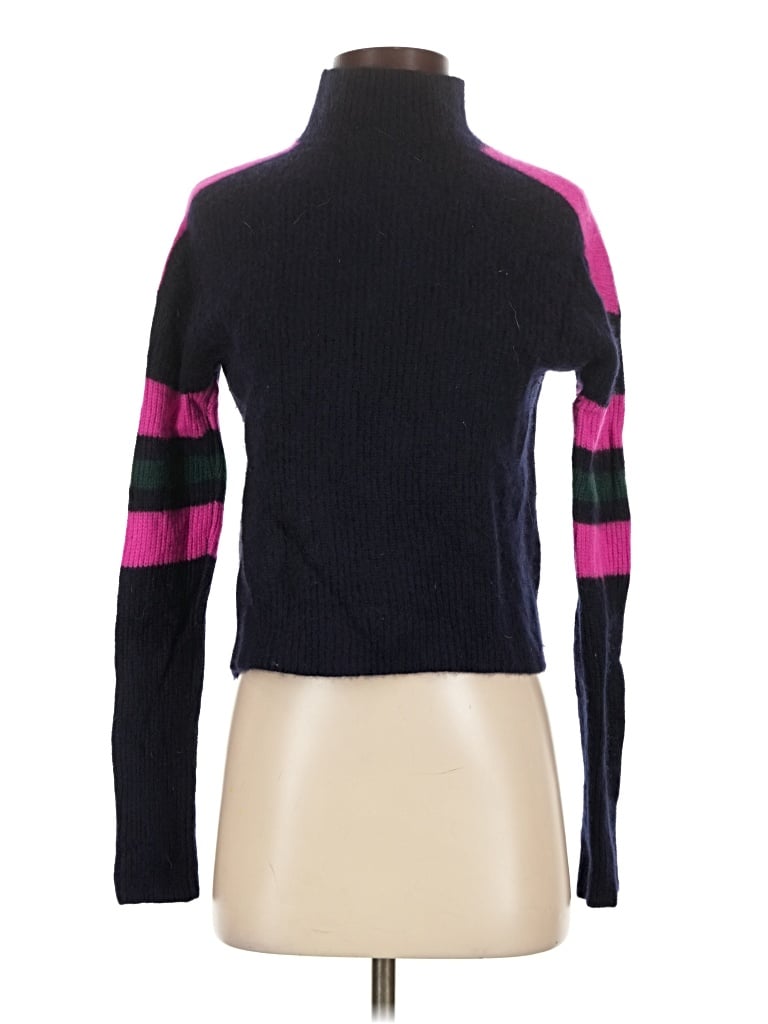 Pre-owned Aqua Cashmere Pullover Sweater In Black