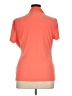 DKNY Orange Short Sleeve Blouse Size XL - photo 2