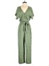 Sanctuary 100% Rayon Paisley Green Jumpsuit Size S - photo 1