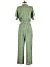 Sanctuary 100% Rayon Paisley Green Jumpsuit Size S - photo 2