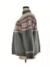 Suzanne Betro Chevron-herringbone Gray Pullover Sweater Size 3X - photo 5