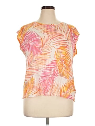 Tahari Short Sleeve Top (view 1)