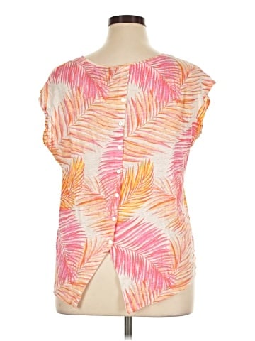 Tahari Short Sleeve Top (view 2)