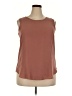 Maurices 100% Polyester Brown Sleeveless Blouse Size XXL - photo 1