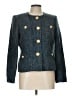 Kasper Tweed Teal Blue Blazer Size 10 - photo 1