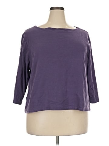Coldwater Creek 3/4 Sleeve Top (view 1)