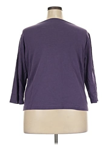 Coldwater Creek 3/4 Sleeve Top (view 2)