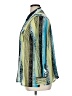 Dana Buchman 100% Polyester Animal Print Teal Long Sleeve Blouse Size XL - photo 5