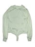 Bebe Green Long Sleeve Blouse Size L - photo 2