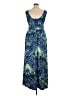 AB Studio Blue Casual Dress Size XL - photo 2