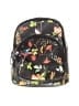 Bueno Animal Print Floral Graphic Tropical Red Black Backpack One size - photo 1