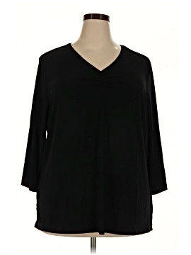 Susan Graver 3/4 Sleeve Top