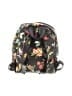 Bueno Animal Print Floral Graphic Tropical Red Black Backpack One size - photo 2