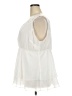 Torrid 100% Polyester Ivory Sleeveless Blouse Size 3X Plus (3) - photo 5